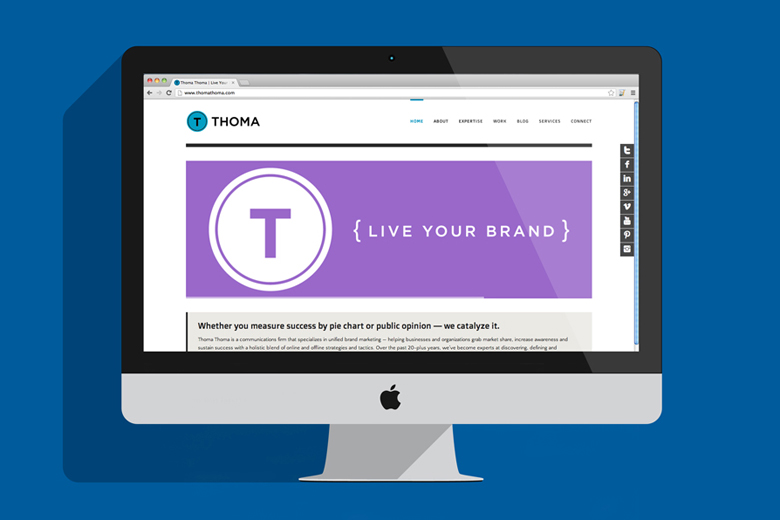 Thoma Website Design
