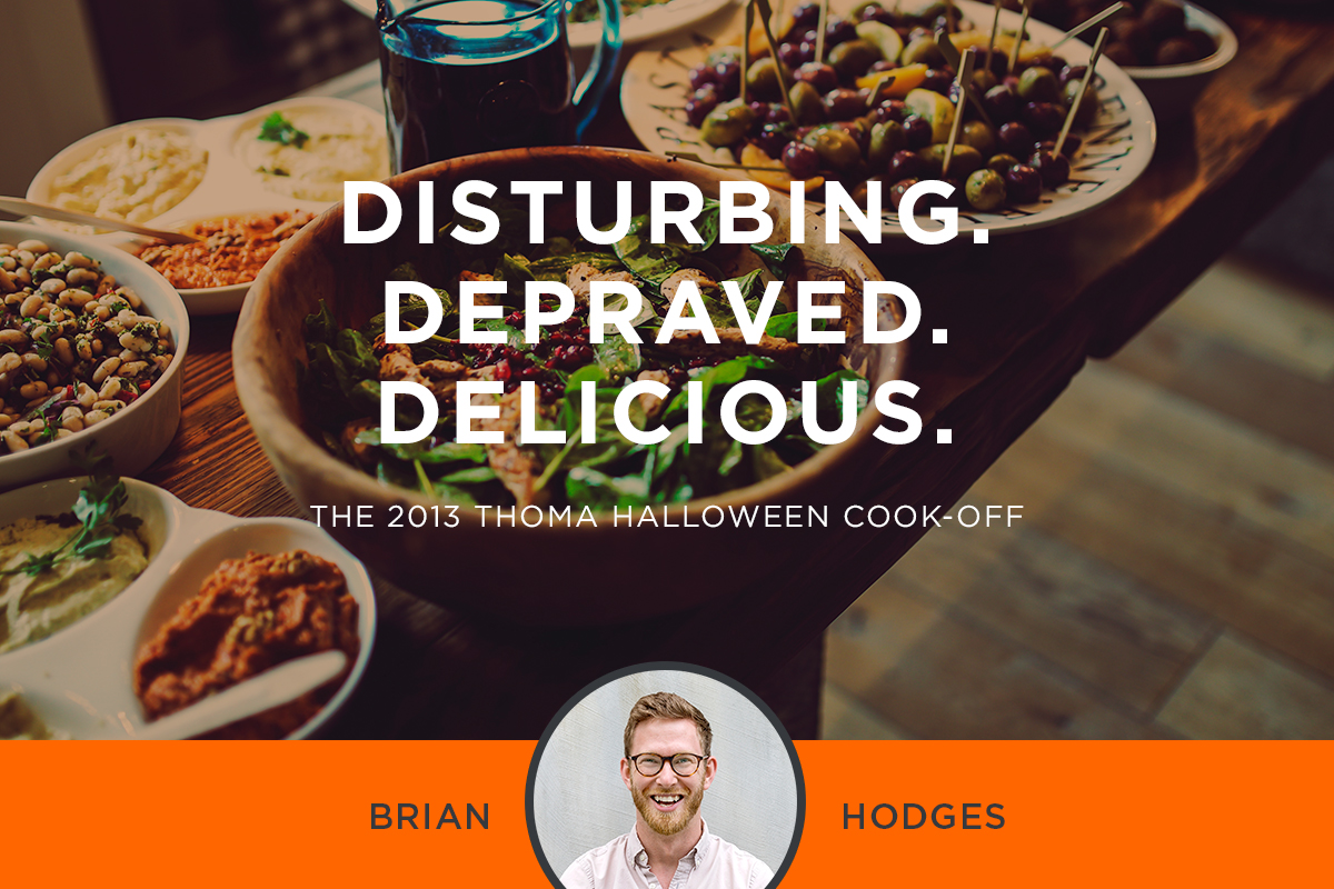 The 2013 Thoma Halloween Cook-off