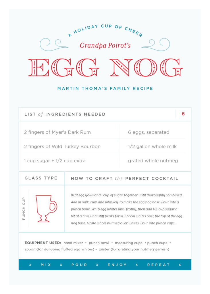 Eggnog recipe